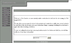 Web Site Screenshot
